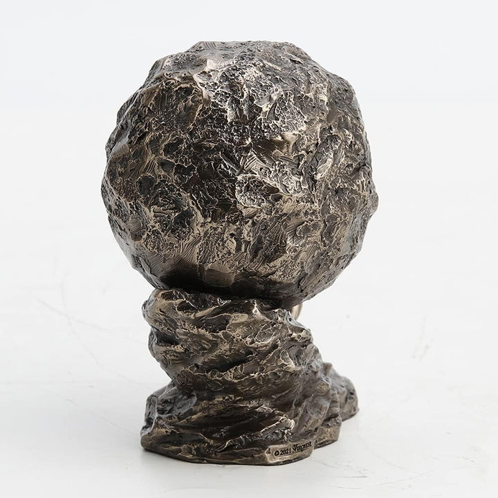 Veronese Design Sisyphus Rolling The Boulder Cold Cast Bronzed Resin Griechische Römische Skulptur S