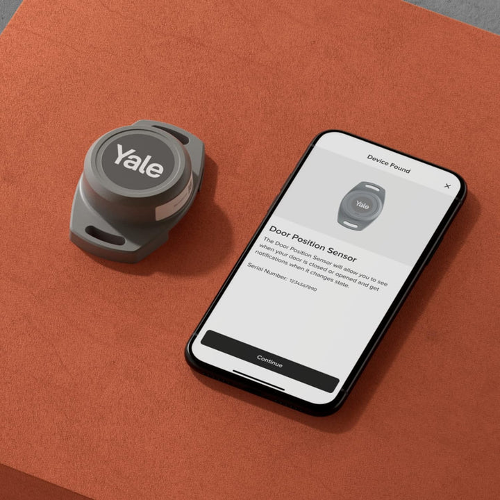YALE 05/102320/BW Door Position Sensor & Magnet, Door Position Sensor & Magnet