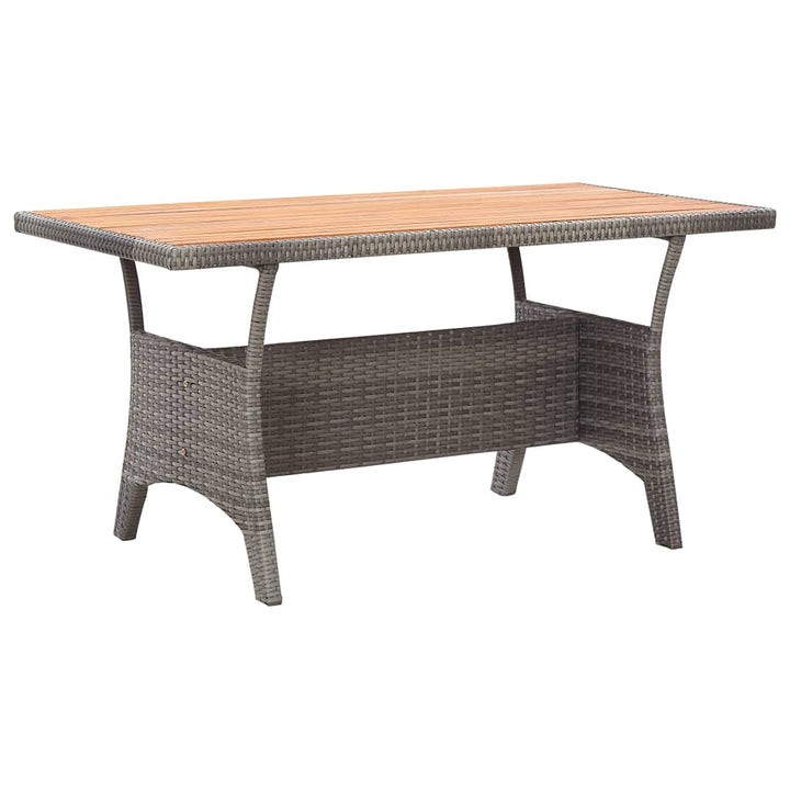 vidaXL Akazienholz Massiv Gartentisch Garten Esstisch Terrassentisch Tisch Balkontisch Gartenmöbel O
