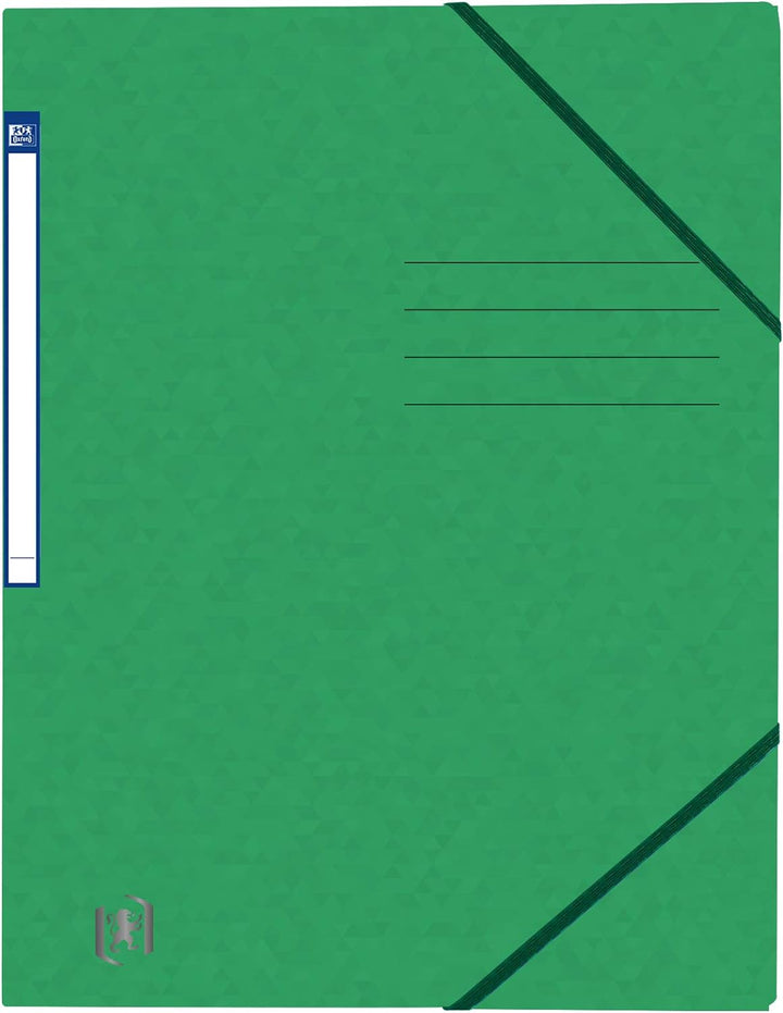 Oxford Top File + Eckspannermappe A4, extrastark aus Karton, sortiert 10 Farben, 25er Pack