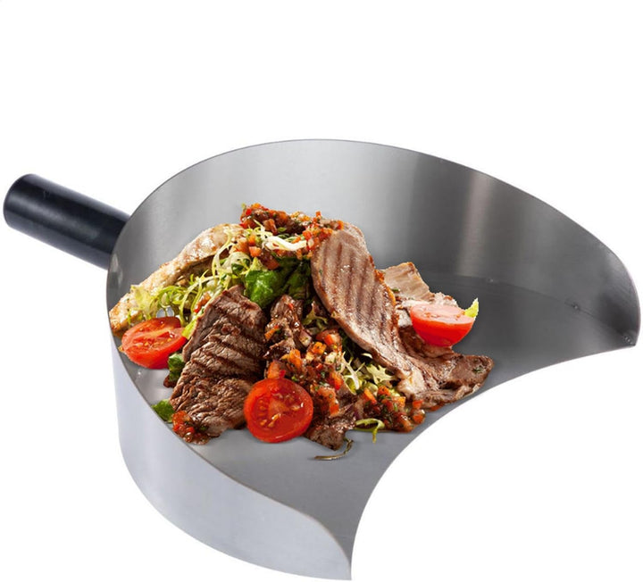 Grillschaufel Mit Grosser Kapazitätsschaufel, Handheld Rotisserie Catcher Pan Für Shawarma Machine K