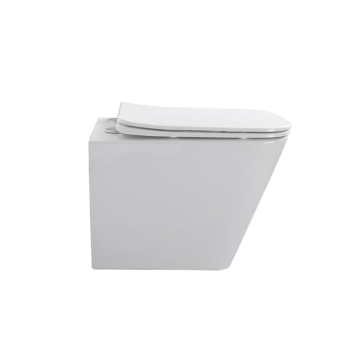 VEREG Wand-WC ALIKI SQUARE, inkl. Design-Sitz SlimLine Absenkautomatik und abnehmbar