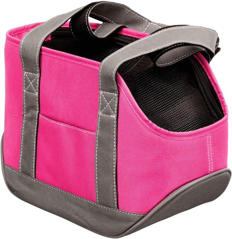 TRIXIE 28857 Tasche Alea, S: 16 × 20 × 30 cm, pink/grau