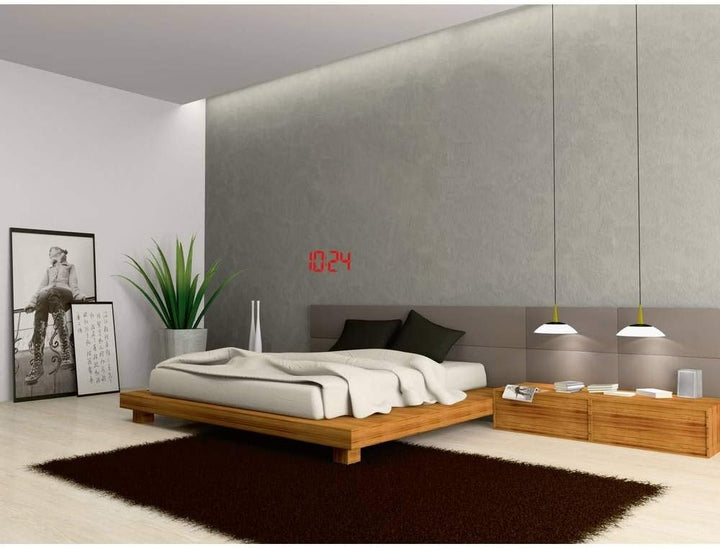 TFA Dostmann Show Funk-Projektionsuhr mit Raumklima, 60.5014.01, mit Projektion, mit Ladefunktion, R