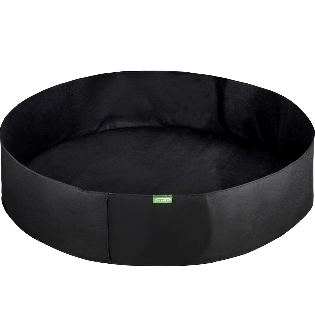 GardenMate 1x 400L Hochbeet Pflanzsack aus Vliesstoff Ø130cm Höhe 30cm 1x 400 Liter (D130xH30cm) Hoc