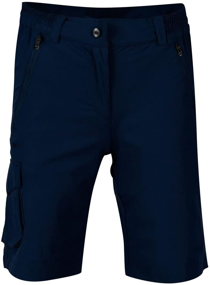 CMP Damen Bermuda Shorts Extrem Dehnbare Bermudashorts für Damen 46 Blau, 46 Blau