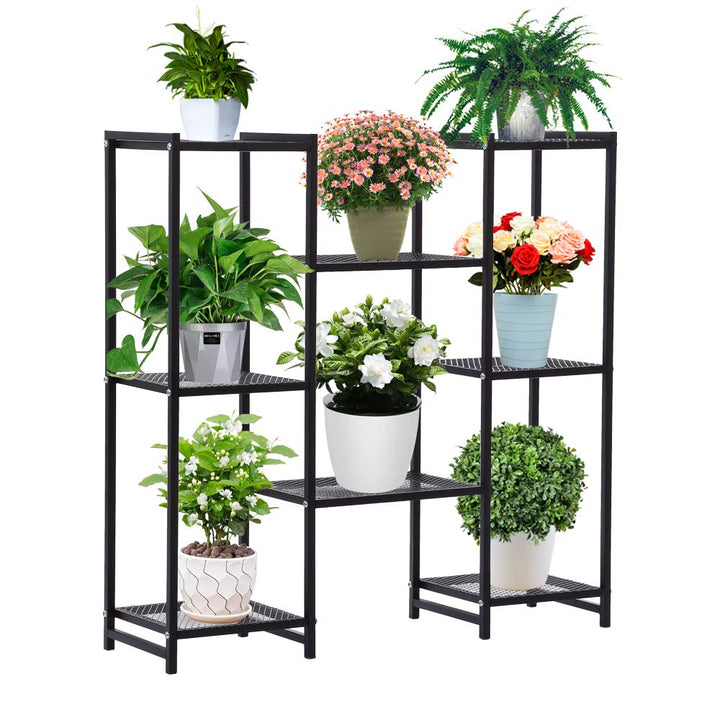 G TALECO GEAR Pflanzenständer, Pflanzenregal für den Aussenbereich, mehrstöckige Blumenregale, Indoo