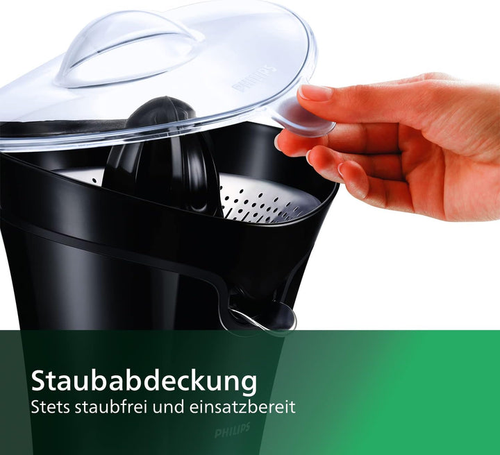 Philips Zitruspresse – 85W, Tropf-Stopp, QuickClean