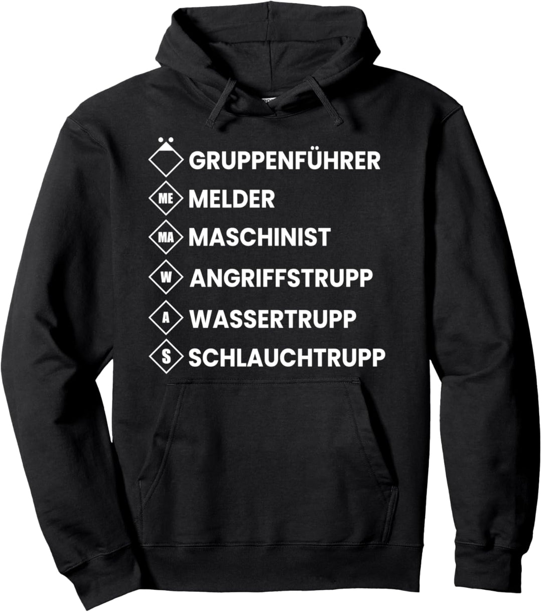 Feuerwehr Feuerwehrmann Feuerwehrauto Pullover Hoodie