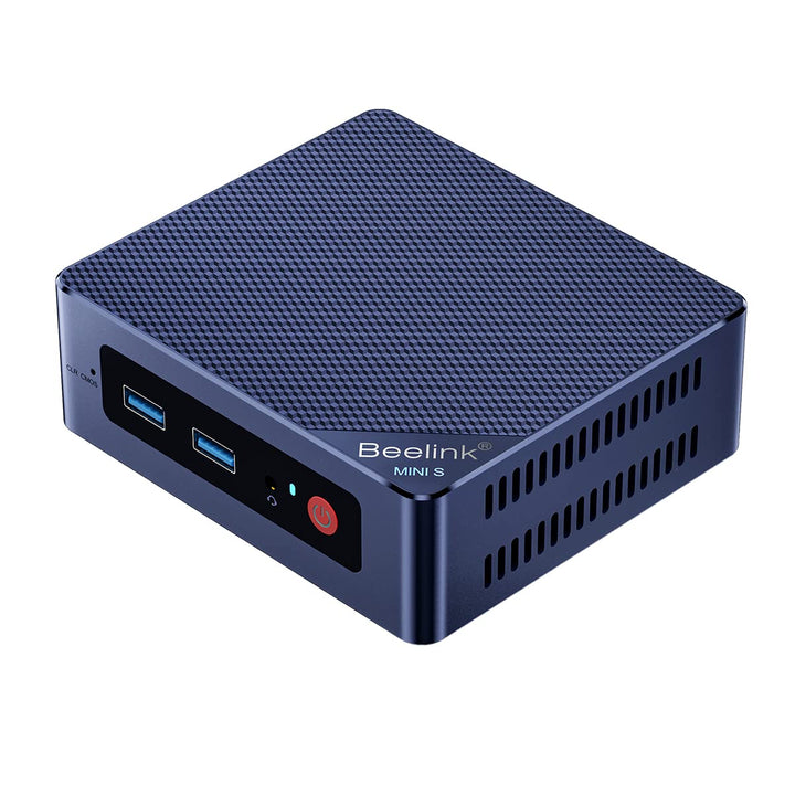 Beelink Mini S12 Pro Mini PC, Intel Alder Lake-N100 (4C/4T, bis 3.4GHz), 16GB DDR4 RAM 500GB M.2 228