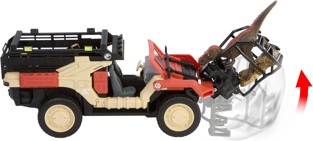 Mattel Jurassic World: Die Wiedergeburt Matchbox RC Spielzeug-Truck, ferngesteuertes batteriebetrieb