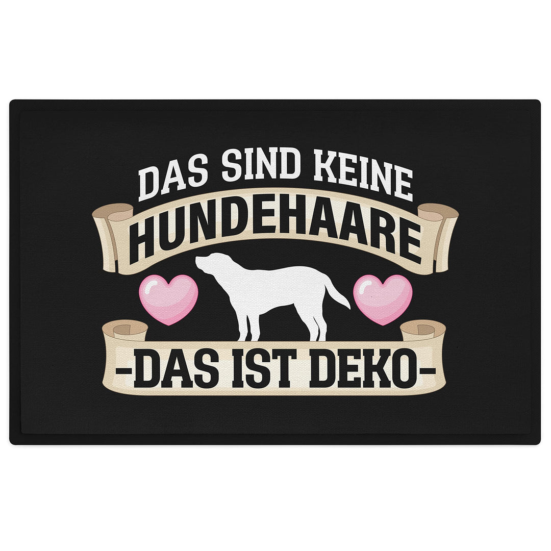 Trendation - Das Sind Keine Hundehaare Das Ist Deko Lustige Fussmatte Hund Spruch Geschenk 60x40 cm