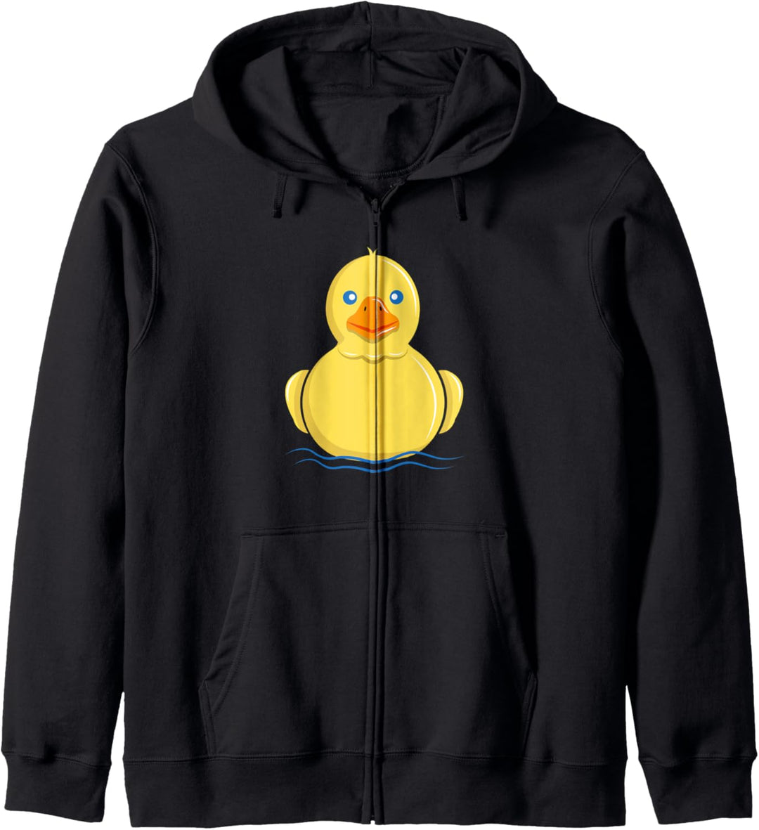 Quitscheente I Schwimmende Gelbe Badeente Geschenk Kapuzenjacke