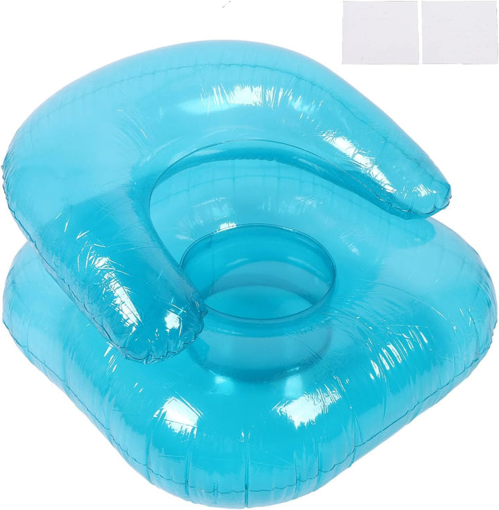 TOPINCN Aufblasbare Couch für Erwachsene, Transparenter PVC Aufblasbarer Stuhl für den Gebrauch Im I