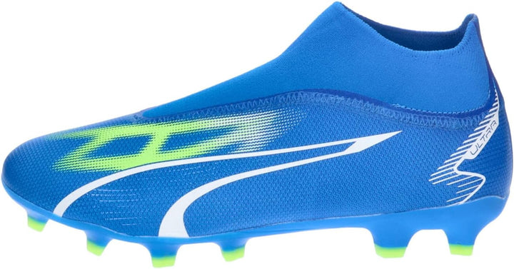 PUMA Herren Ultra Match+ Ll Fg/Ag Fussballschuh 43 EU Ultra Blue Puma White Pro Grün, 43 EU Ultra Bl