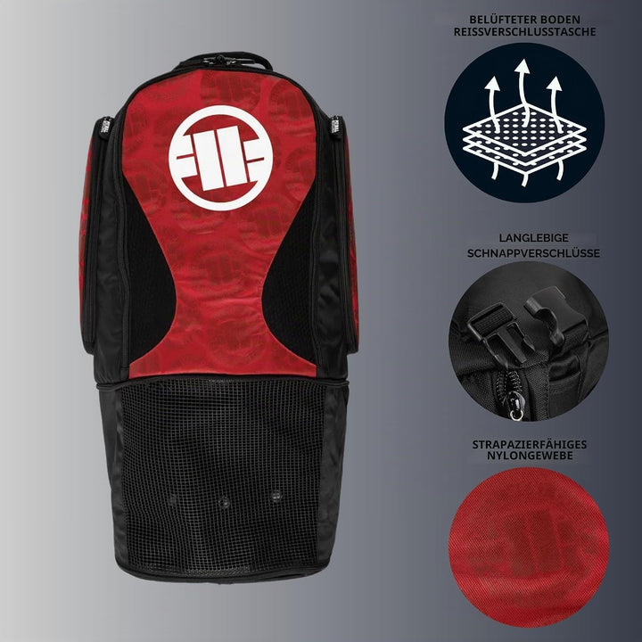 PITBULL Rucksack Backpack für Herren Pit Bull West Coast Mittelmässig Sportrucksack Ausklappbar Tasc