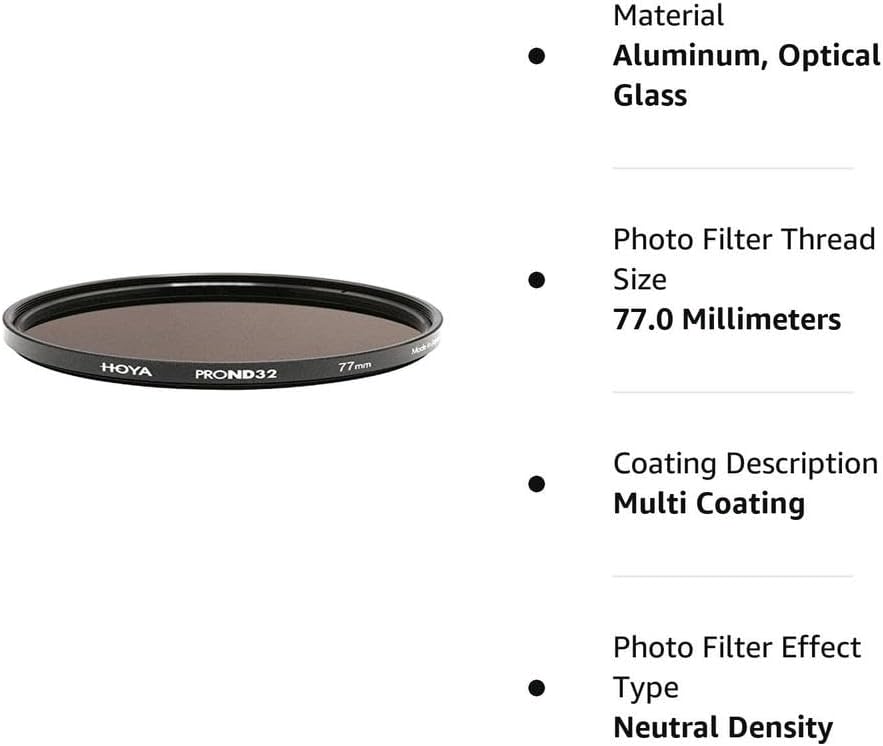 Hoya YPND003277 Pro ND-Filter (Neutral Density 32, 77mm), FBA_952 77mm PRO-ND32, 77mm PRO-ND32