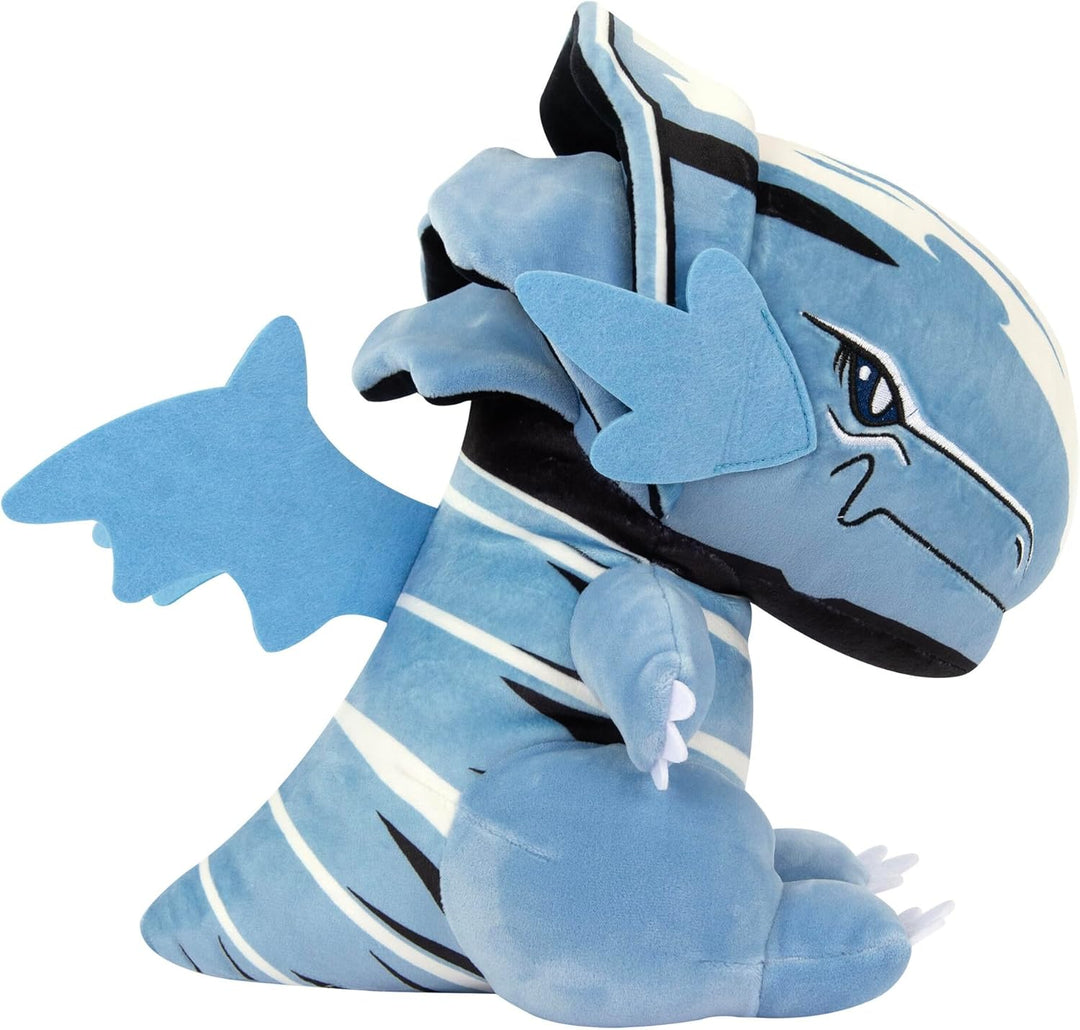 Club Mocchi Mocchi Yu Gi Oh Blue Eyes White Dragon Mega-Plüschfigur, 38,1 cm – Anime-Sammelspielzeug