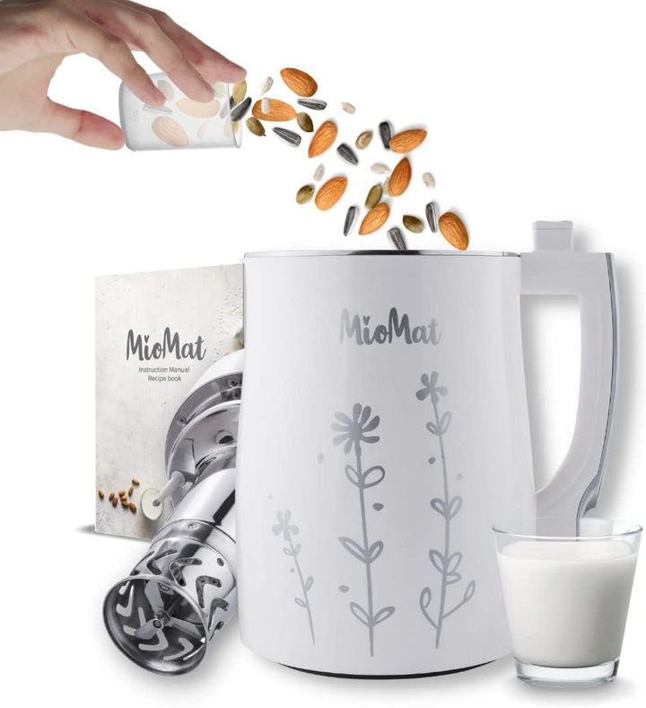 MioMat - Pflanzenmilchmaschine | Rohmilch | Getreidemilch | Sojamilch | Smoothies | Brei | Cremige S