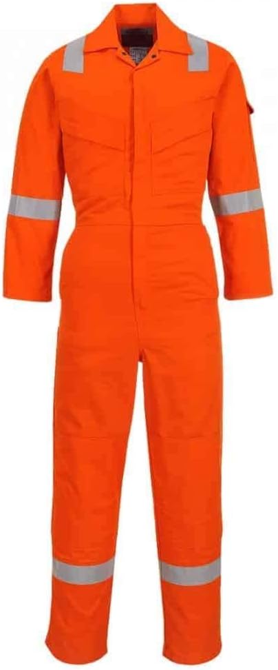 Portwest Leichter, antistatischer Overall 280 g, Grösse: XL, Farbe: Orange, FR28ORRXL Orange XL, Ora