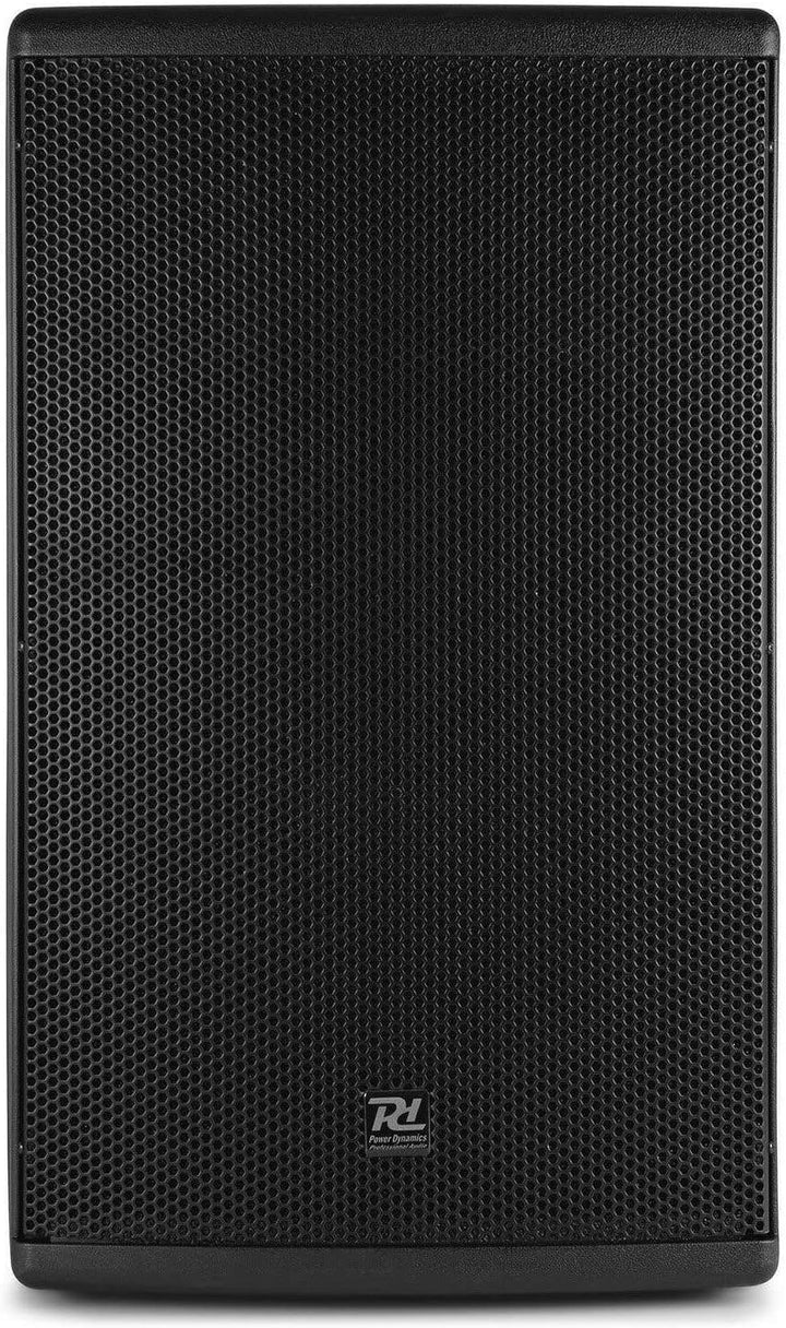 Power Dynamics PD415A - PA Lautsprecher, Aktiver Bi-Amp 15 Zoll Lautsprecher, 1400 Watt, DSP, DJ Box