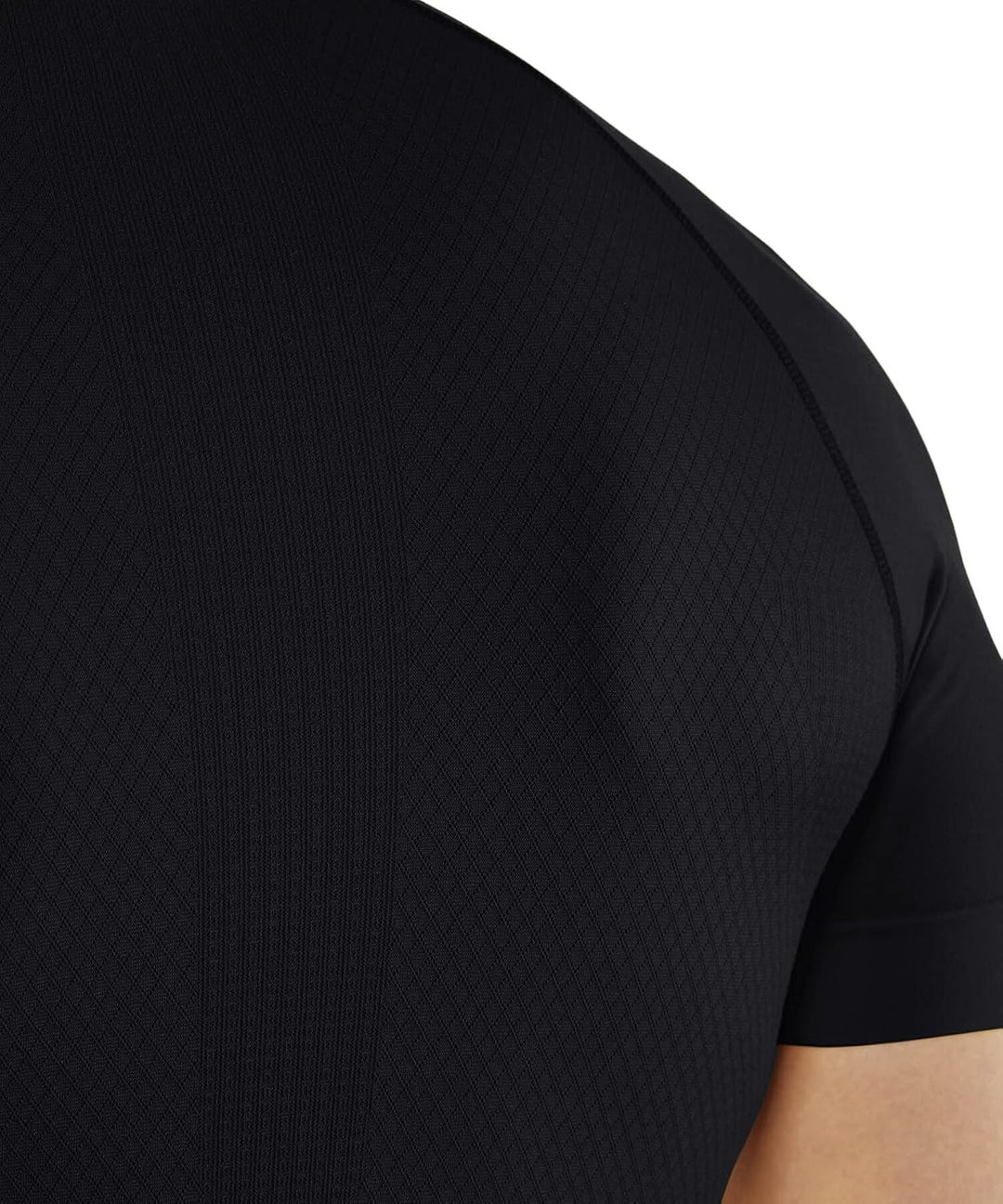 FALKE Herren Cool Round Neck Funktionsshirt Kurzarmshirt für warme bis heisse Temperaturen Sportunte