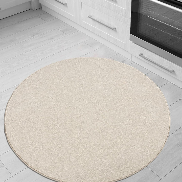 Impression Kurzflor-Wohnzimmerteppich - Schlichte Moderne Teppiche für Schlafzimmer, Büro, Flur, Küc