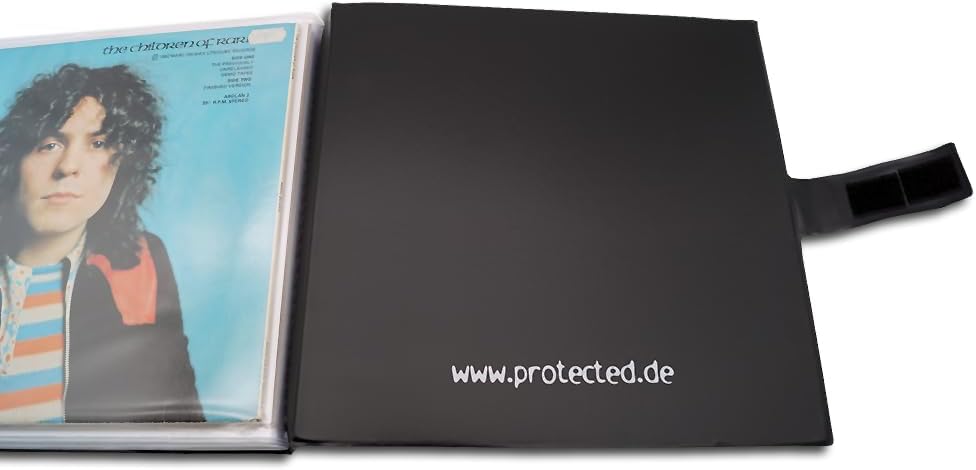 Protected 25cm/10inch Album schwarz