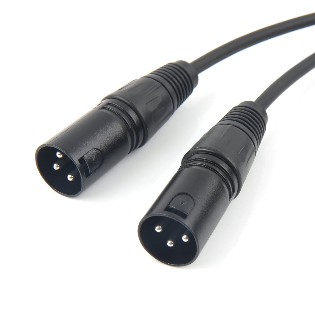 SiYear Unsymmetrisches 2 XLR 3-polig o Dual RCA männlich Phono Stecker HIFI Audio Kabel Kabel Dual X