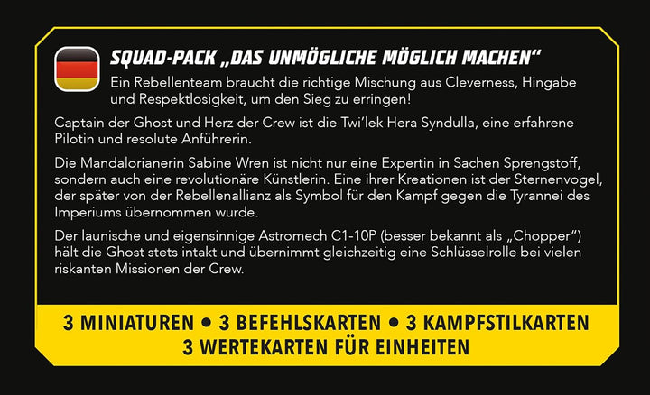 Asmodee, Star Wars: Shatterpoint – Make the Impossible Possible, Squad Pack