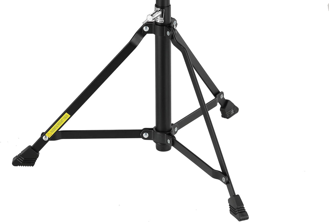 GEWA Schlagzeughocker rund DT-90 schwarz, höhenverstellbar, einstrebig runder Sitz, einstrebig - ***