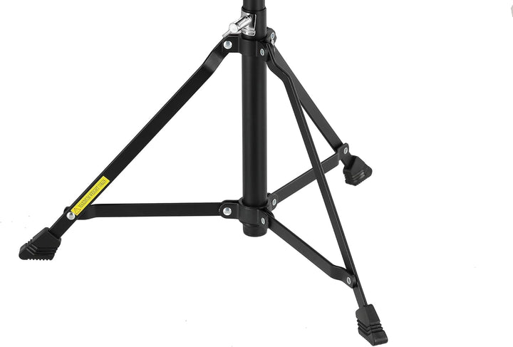 GEWA Schlagzeughocker rund DT-90 schwarz, höhenverstellbar, einstrebig runder Sitz, einstrebig - ***