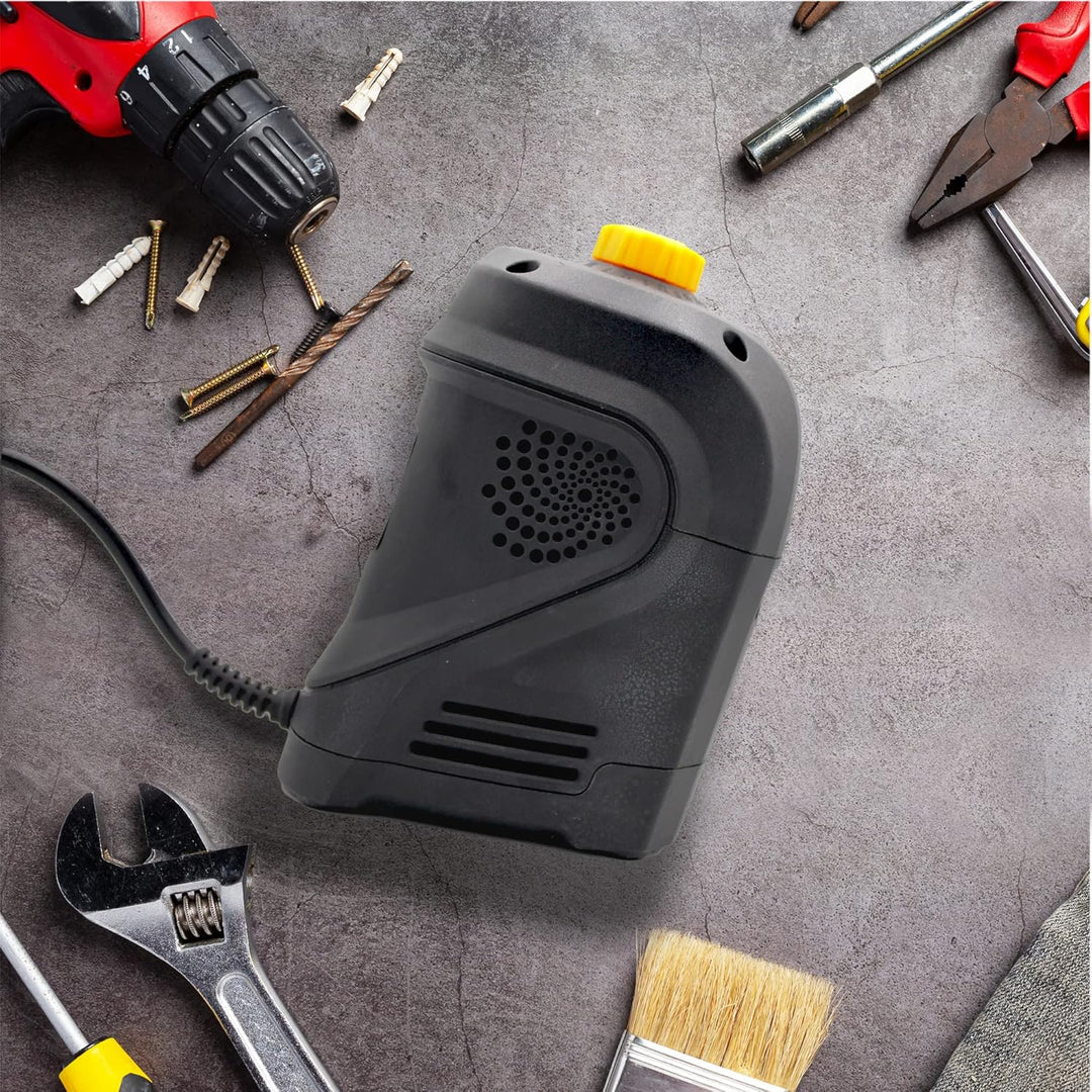 FISHTEC Elektrischer Bohrerschärfer – für Bohrer mit 3 bis 12 mm Durchmesser, Schleifstein, rutschfe