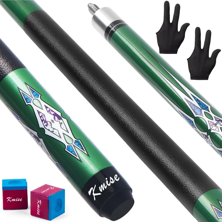 Kmise Billard-Stick-Set, 147 cm, Billard-Queue-Stick, Snooker-Spiel, Billard-Sticks für Männer, prof