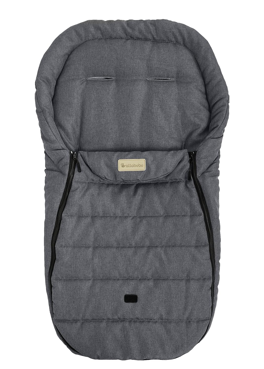 Altabebe AL2450L-33 Übergangsfusssack Lifeline für alle gängigen Kinderwagen Buggys und Jogger, hell