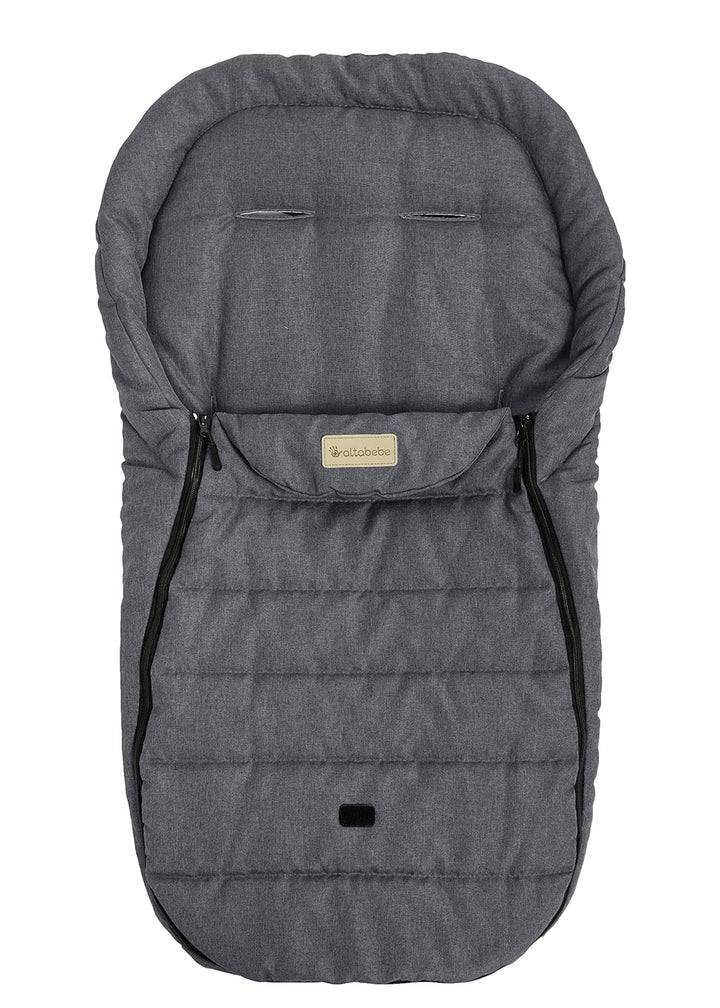 Altabebe AL2450L-33 Übergangsfusssack Lifeline für alle gängigen Kinderwagen Buggys und Jogger, hell