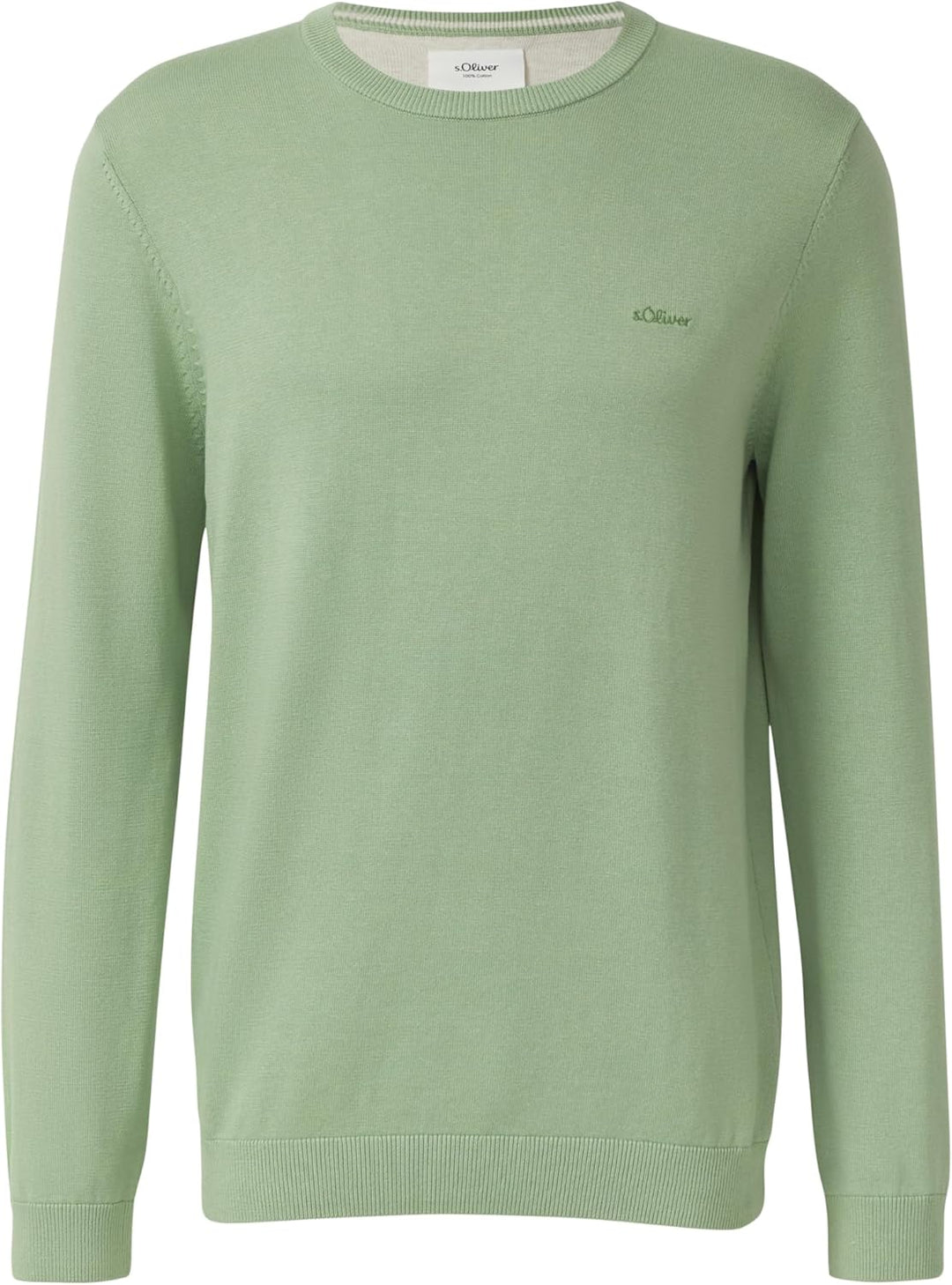 s.Oliver Herren 2143173 Pullover XXL Grün, XXL Grün