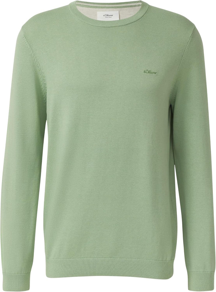 s.Oliver Herren 2143173 Pullover XXL Grün, XXL Grün
