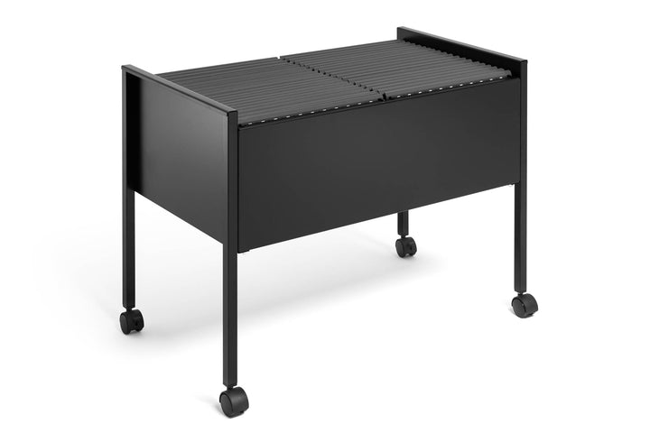 Durable Eco Hängemappenwagen 100 Duo, schwarz, 308201, Schwarz
