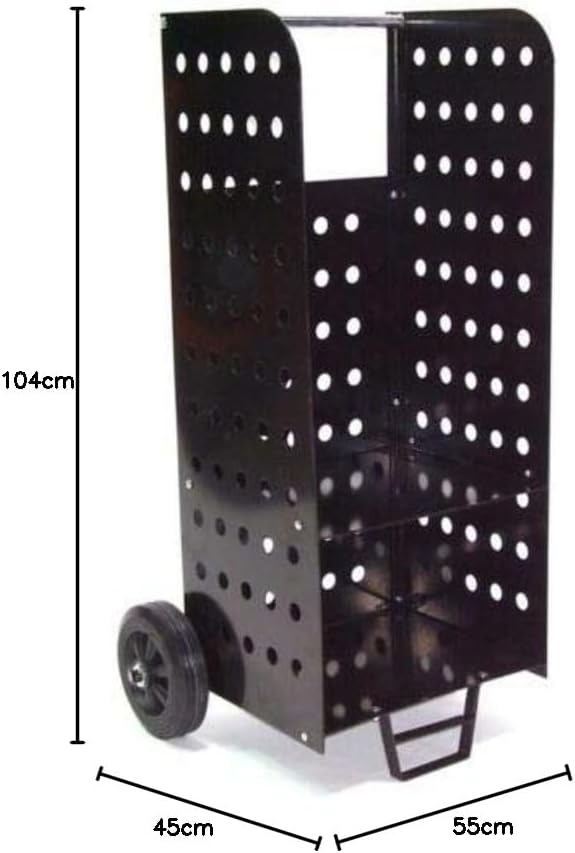 Kaminholzwagen Kaminholzkorb XL Holzwagen Holzkorb Holz Kaminkorb Brennholz