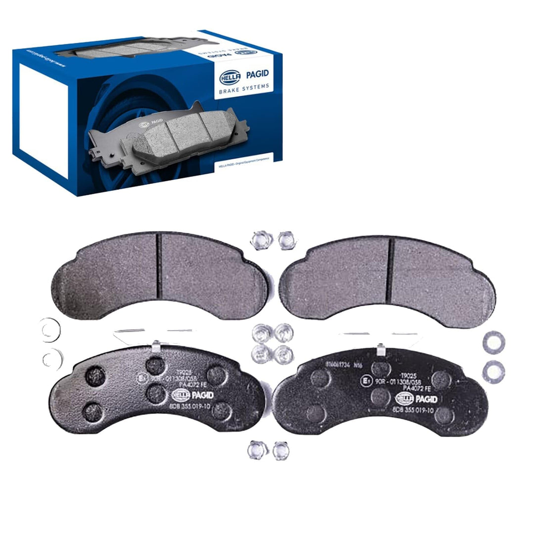HELLA PAGID 8DB 355 019-101 Bremsbelagsatz - T9025 - Dicke/Stärke: 14mm - Bremssystem: Bendix - nich