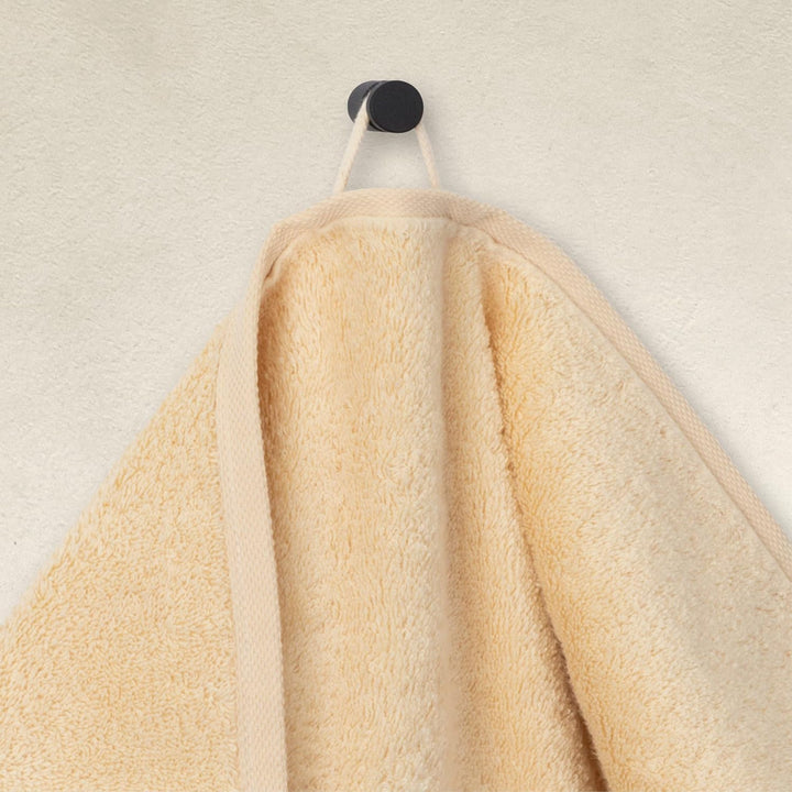 Möve Loft Uni mit Chenillebiesen Duschtuch 80 x 150 cm aus 100% Baumwolle (Spinair), Beige 80 x 150