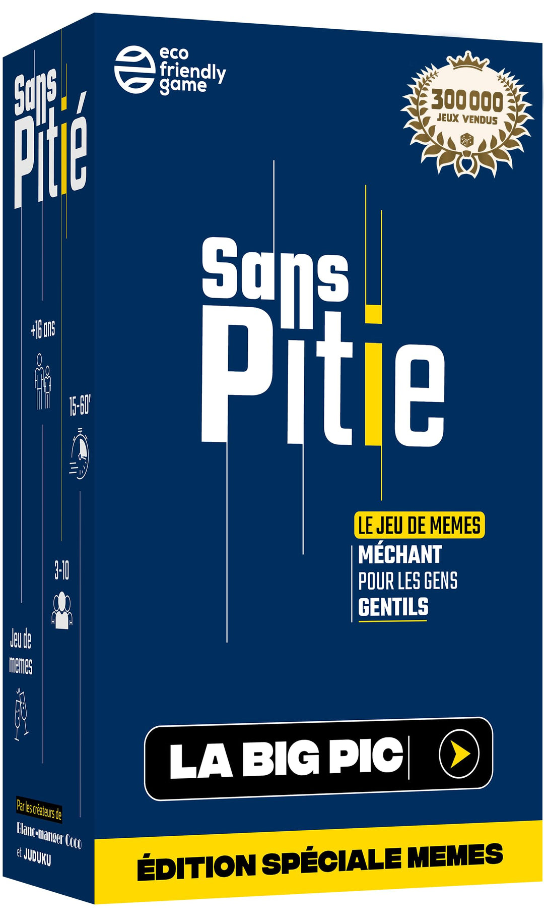 Sans Pitié Brettspiele La Big Pic – Special Edition Memes – von Blanc Manger Coco und Juduku – Abend