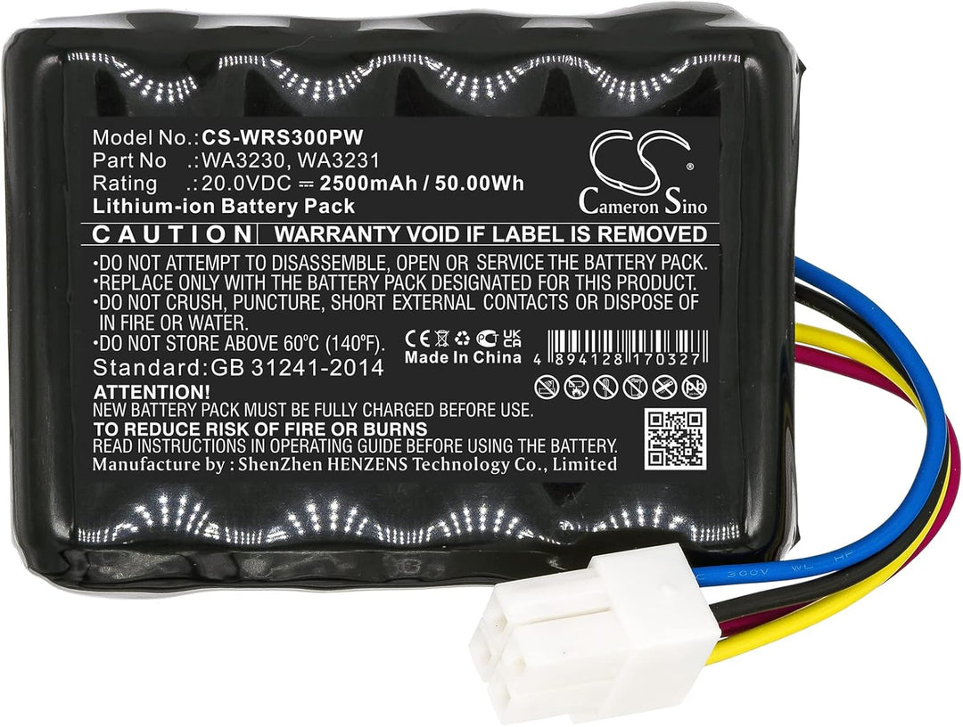 TCTK akkus Kompatibel mit [Worx] Landroid S 390m2, Landroid S Basic, Landroid S300, Landroid S300 20