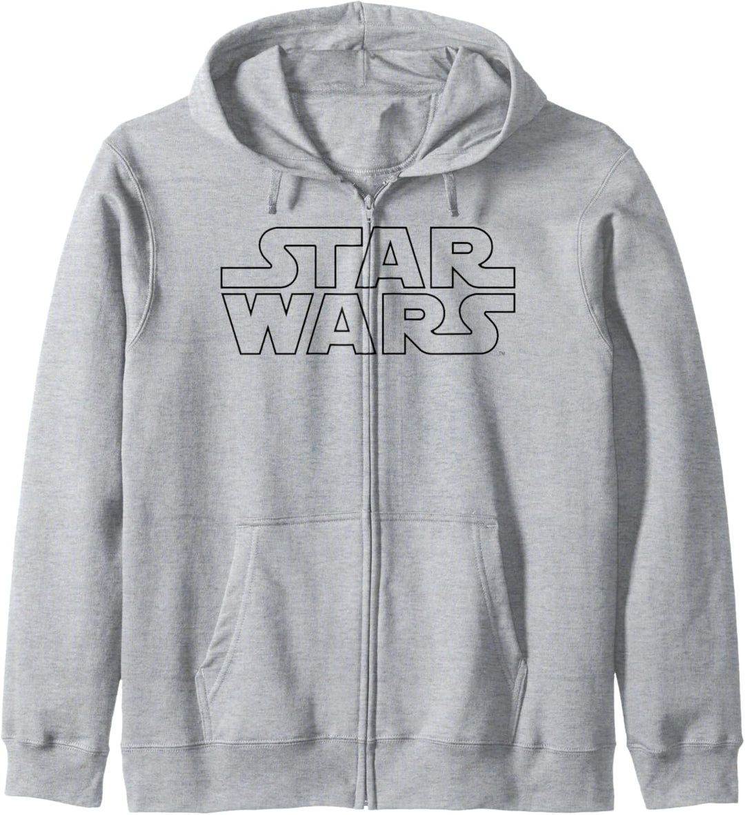 Star Wars Classic Original Straight Up Outline Logo Kapuzenjacke