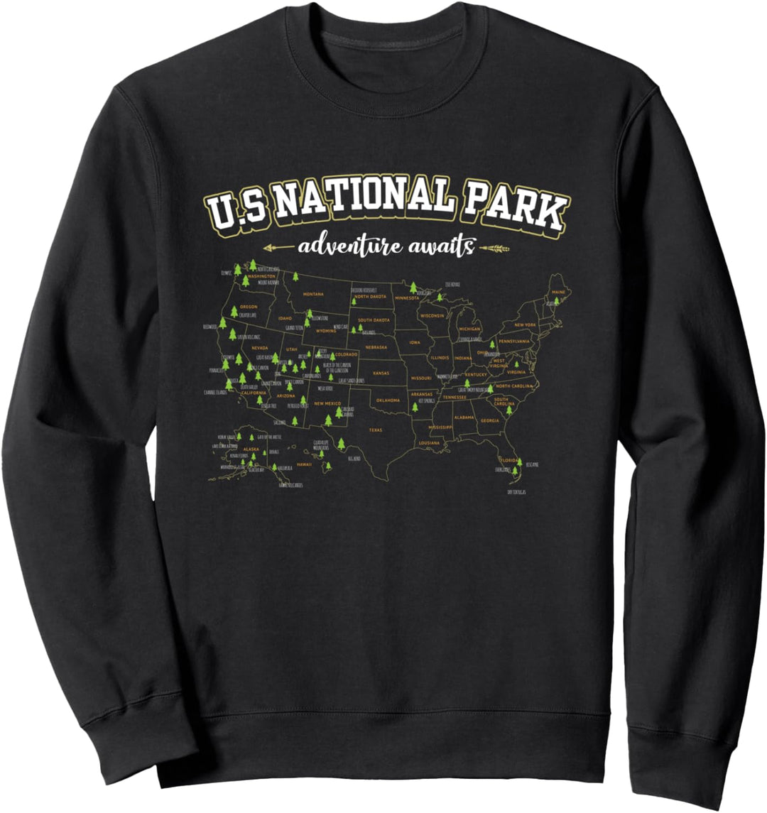 Das Abenteuer der Nationalparks erwartet das Wohnmobil Sweatshirt
