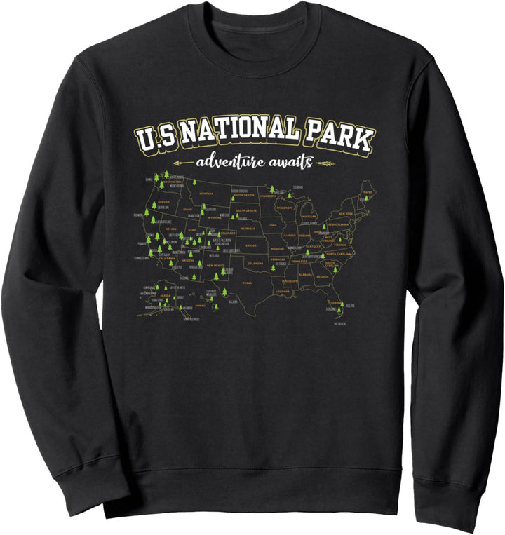 Das Abenteuer der Nationalparks erwartet das Wohnmobil Sweatshirt
