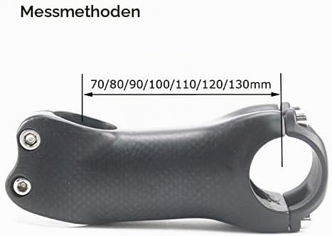 RXL SL Carbonfaser rennrad vorbau Ø 31.8, Carbon vorbau rennrad 6/17grad 70/80/90/100/110/120/130mm