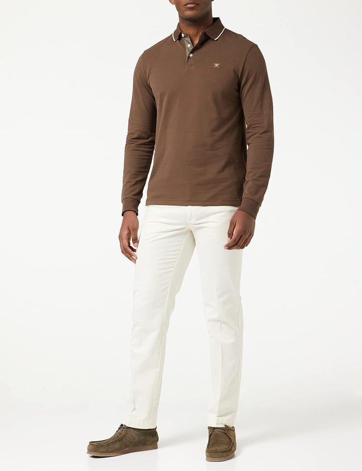 Hackett London Herren Core Sanderson Pants 32W / 30L Ecru, 32W / 30L Ecru
