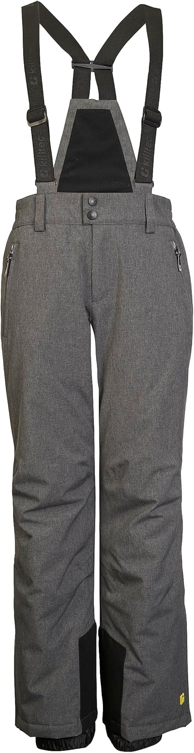 Killtec Jungen Skihose/Funktionshose mit Latz, Kantenschutz und Schneefang Ksw 148 Bys Ski Pnts, 128